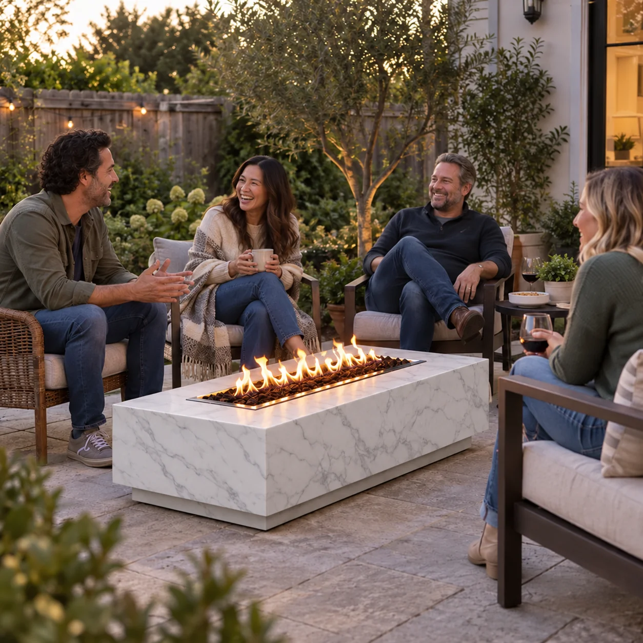 Your Brand Outdoor Fire Pit Table kit
